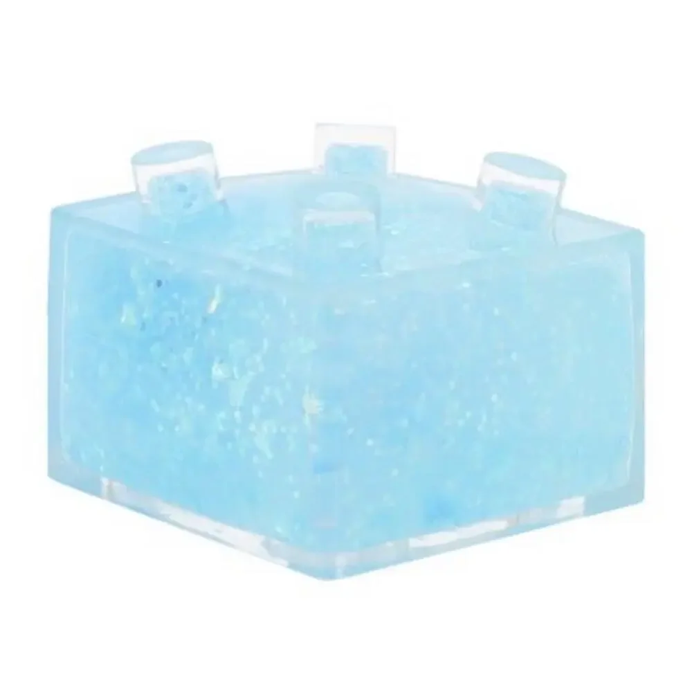 🔥PPNC Gel Blocks Block Party Squishy Stackable PURPLE Glitter BNWT🔥